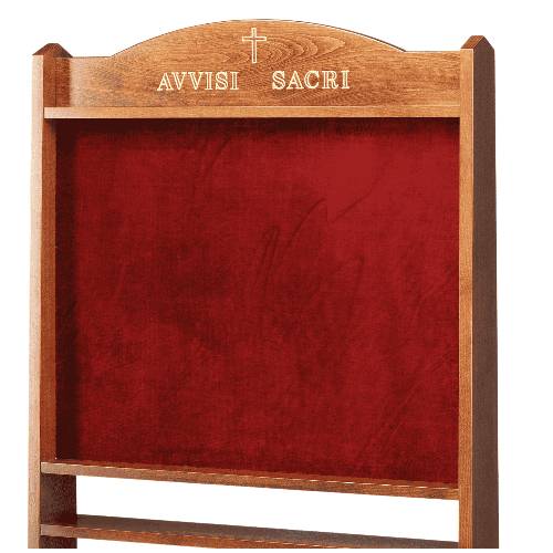 Notice Board of wood mod. 01