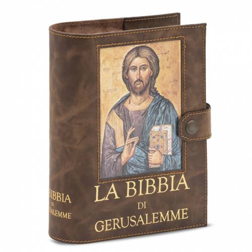 Okładka Biblii Jerozolimskiej Canvas Chrystus Pantokrator - Art. 24