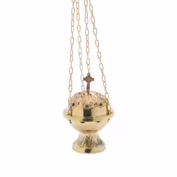 Turibolo con Cristo in croce H 15 cm