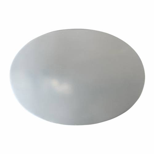 Stainless steel saucer