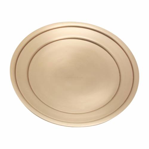 Round brass coaster D 11 cm