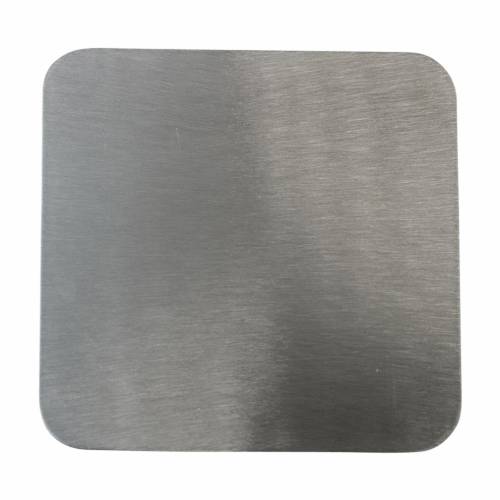 Candle plate of stainless steel