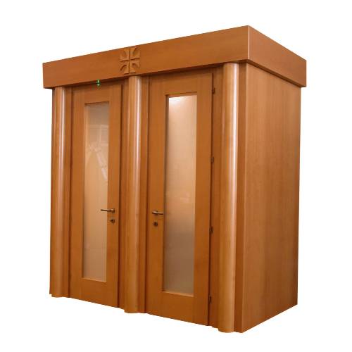 Confessional of wood - Mod. Parma