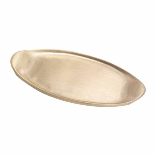 Oval matte coaster