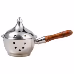 Incense pan nickel plated