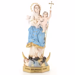 Figurka Maryi Niepokalanej z Kolorowego Marmurowego Proszku