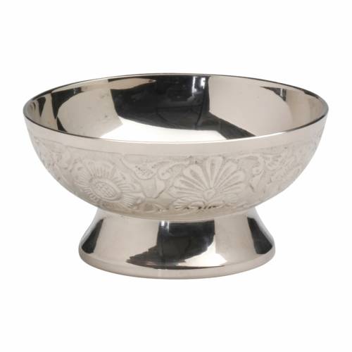 Incense bowl nickel plated