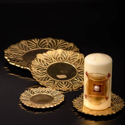 Sunflower-shape coaster