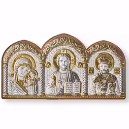 Car Icons Rectangular icon. Painted face. Silver 999. Gold.
