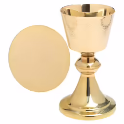 Kielich z Pateną Złoconą H 19 cm