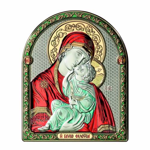 Orthodox wall icon Madonna with Child