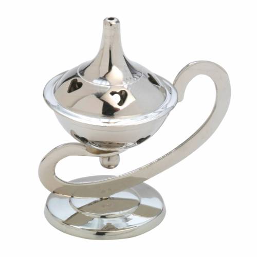 Lamp incense burner with hearts