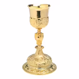 Kielich Barokowy Złocony H 25 cm