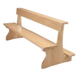 Pew of wood - Mod. S. Marco