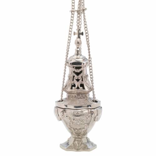 Wysoki Turybularz H 30 cm Niklowany