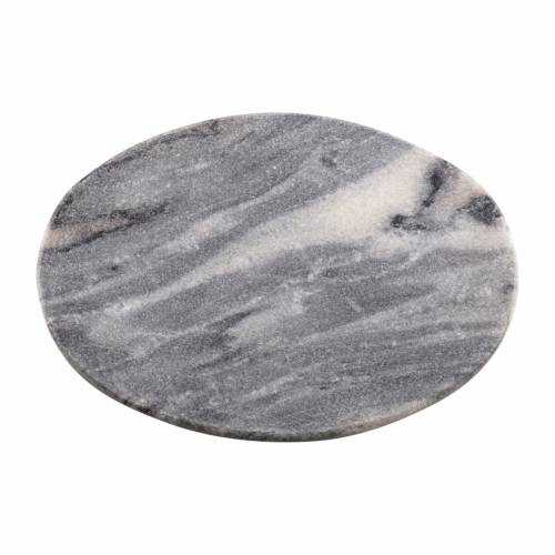 Plate for candle of natural stone