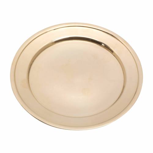 Brass golg coaster D 11 cm