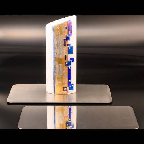 Candle plate of stainless steel