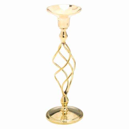 Spiralny Kandelabr H 23 cm