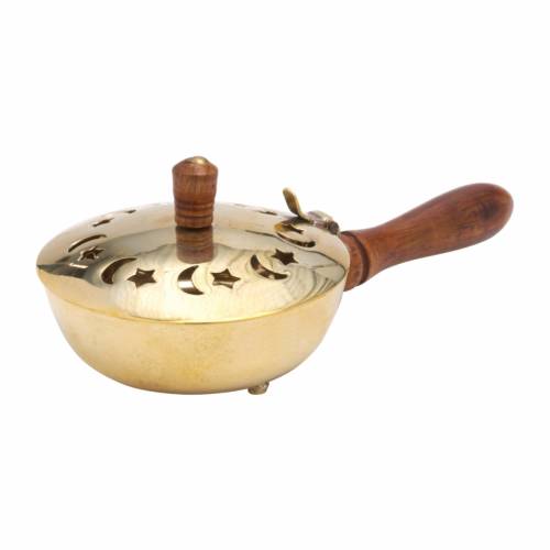 Incense pan star and moon