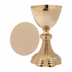 Kielich z Pateną Złocone H 21,5 cm