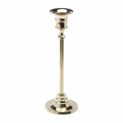Candlestand brass H 20 cm