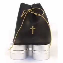 Etui ze Skóry na 3 Fiolki Oleju Świętego