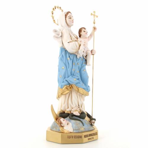 Figurka Maryi Niepokalanej z Kolorowego Marmurowego Proszku