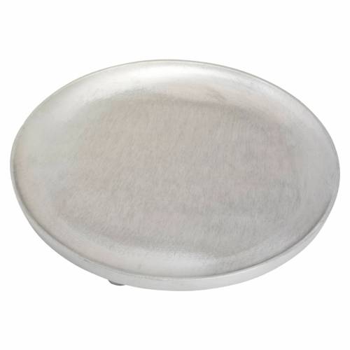 Matte aluminium Coaster D 17 cm