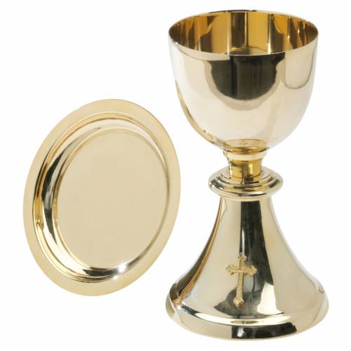 Kielich i Patena Złocone H 20 cm