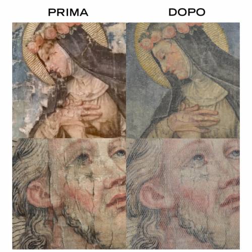 Restauro Sztandaru Procesyjnego Dwustronnego