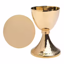 Kielich z Pateną Złoconą H 19,5 cm