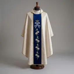 Elegancka Maryjna Kasula ze Stolonem