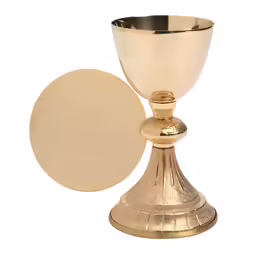 Kielich z Pateną Złoconą H 18,5 cm