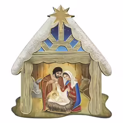 NC01 Capanna presepe da appoggio