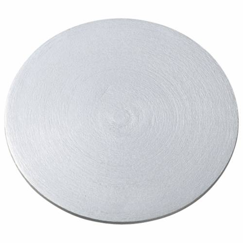 Coaster Alu silver D 14 cm