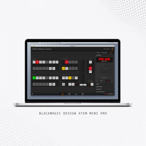 Produkcja Live Multicamera Blackmagic ATEM Mini PRO