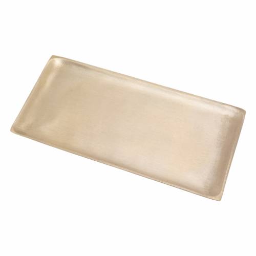 Rectangular candle saucer
