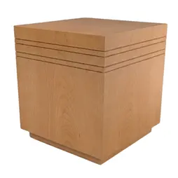 Altare quadrato in legno - Art. 720