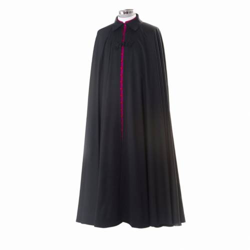 Black cloak for priest