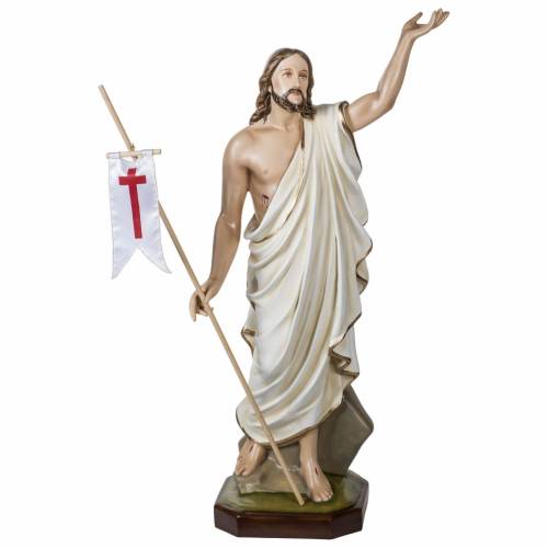 RISEN CHRIST IN FIBERGLASS