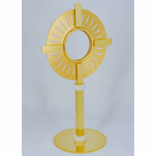 Monstrancja Platerowana 24 Kt