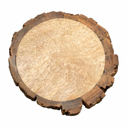 Naturalna Drewniana Podstawka D 10 cm