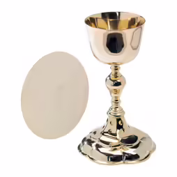 Kielich z Pateną Złoconą H 22 cm