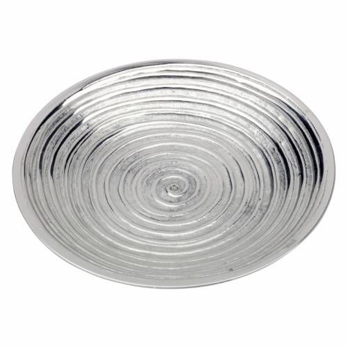 Round brass coaster