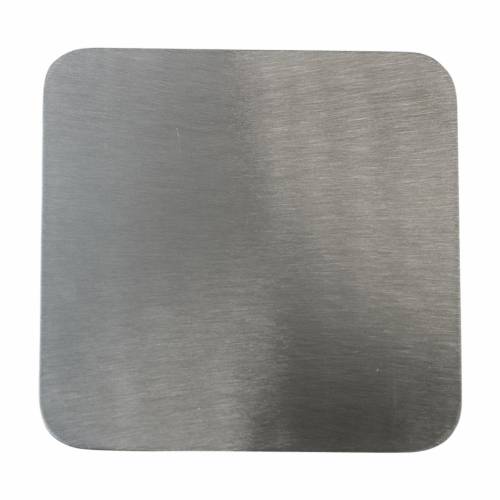 Matt candle plate