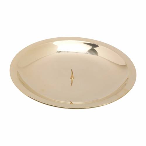 Brass Coaster with thorn D 16 cm