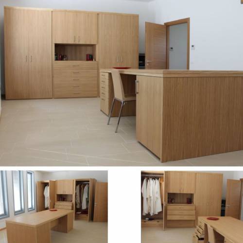 Furniture for sacristy-office 