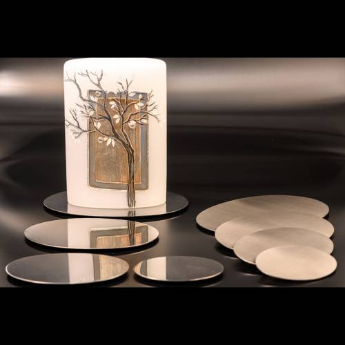 Rimless and matt plate