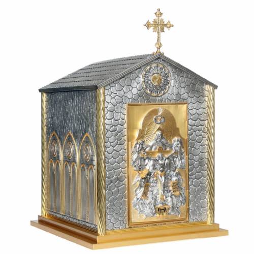 Mosiężne Tabernakulum z Oświetleniem